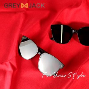 Grey Jack Kacamata Hitam Sunglasses Polarized Korean Style Anti UV400 Fashion 7508