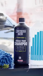 Maniac Line Descale Shampoo 1L (High pillow foam with limescale removing technology revives ceramic coating and PPF performance)