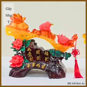 Tượng Gậy Như Ý phong thủy quà tặng tân gia công danh sự nghiệp - Đồ thờ Bình An-Decor Phong thủy