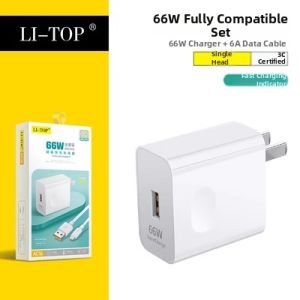 Fast Charging Certified Compatible USB-C Adapter and Cable Set