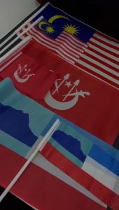 FLAG BENDERA NEGERI MALAYSIA | MALAYSIAN STATE HAND FLAG | SMALL & MEDIUM SIZE | 2 x 4 |  2 x 8  | 3 x 6 | READY STOCK | SHIP FROM KL