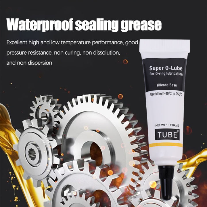 Car Lubricant Silicone Grease O-Ring Waterproof Food-Grade Seal Grease Home  Machine Auto Lubrication Auto Garage Accessories