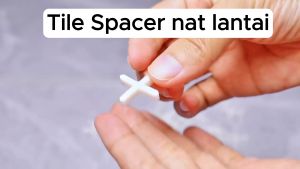 Alat perata pasang nat keramik lantai Asteel Tile spacer leveling system