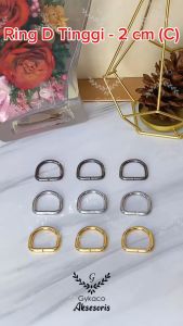 Accesories Tas Ring D Tinggi 2 cm (B) - Aksesoris Tas (IMPORT)
