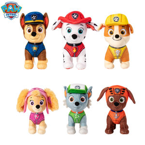 Original Paw Patrol 8kinds Rescue Wheels Series Plush Toy Stuffed Animal Boomber Chase Skye Plush Toys Children Birthday Gift