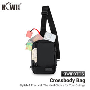 KIWIFOTOS Mini Crossbody Sling Bag for Women Chest Bag Travel Cell Phone Pouch Belt Pouch Dual Phone Holster
