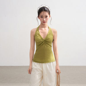 BAIDAIFEI | Halter Strap Sleeveless Vest Design Summer Wear Covering Armpit