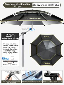 YUZHIYUAN | Ô Dù Đi Cá Đánh Bắt Bảo Vệ Mưa Và Nắng