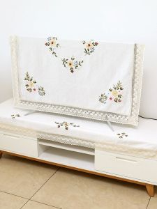 Tấm Vải Che Phủ Chống Bụi TV LCD Tấm Vải Che Tủ Giày Tấm Vải Che Tủ Đựng Đồ Trang Trí Nhà Cửa Tấm Vải Che Phủ Phong Cách Trung Hoa Sang Trọng