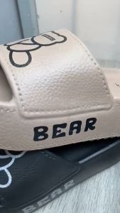 Sandal Selop Wanita Beruang EVA, Sandal Kantor Jeli Populer, dan Sandal Wanita Ringan Kartun Lucu 36-41