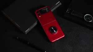 szhaiyu | Luxury Armor Solid Color Phone Case For Samsung Galaxy Z Fold 8 Ultra Z Fold 8 7 6 5 4 3 With Ring Bracket Holder Cover Fundas