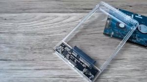 Box ổ cứng di động 2.5 inch trong suốt hộp đựng ổ cứng laptop PC chuẩn USB 2.0 3.0