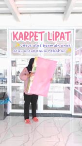 PROMO MURAH Karpet Lipat Anak Tikar Lipat Anak Karakter Foam Playmate Anti Air 200cm x 180cm