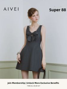AIVEI | Celebrity Style Summer V-Neck High Waist Dress