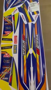 VEGA R LAMA striping YAMAHA motor sticker variasi Racing IP. V-9 (cod) stiker motor