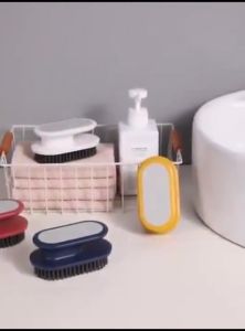 Bàn Chải Đa Năng Cọ Rửa Lau Nhà Bếp Bồn Rửa Bát Trên Tường Có Tay Cầm Tiện Lợi