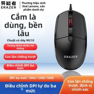 Lenovo | Wired Multi-Use USB Mouse for Desktop Laptop