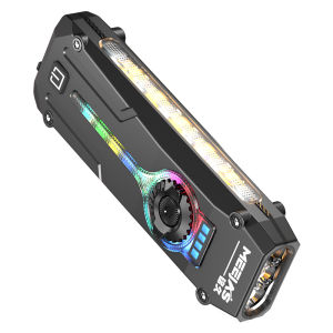 MEEJAS | Ultra-Bright Multi-Color Rechargeable Flashlight