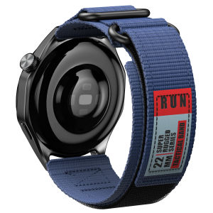 22mm/20mm/24mm Universal Rugged Watch Band - 22mm Nylon Double-Loop Strap- Quick Release Strap for Men Women