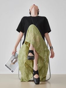 XIAODADEHUA | Relaxed Casual T-Shirt Dress