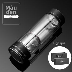 Cốc Văn Phòng Kính Hai Lớp Tách Riêng