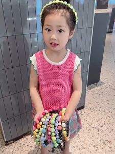 Băng đô bờm tóc trái tim cho bé cài tóc hình trái tim dễ thương cho bé