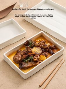 YOGEHOME | Elegant Tableware Square Plate