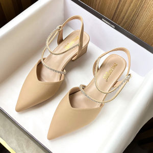 MIFEI | Plus Size Wide Foot Womens Sandals Coarse Heel Pumps