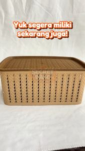 MULTIBASKET - Kotak Penyimpanan Plastik / Keranjang / Box Serbaguna