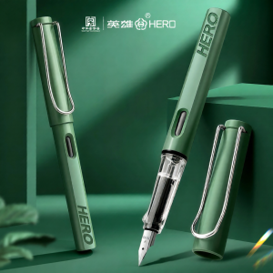 HERO | Stylish Customizable Fountain Pen for Writing & Calligraphy Replaceable Ink Cartridge