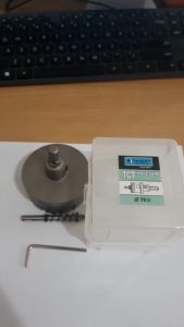 Hole Saw Besi TCT 70mm: Alat Pembor Tunggal Berkualitas