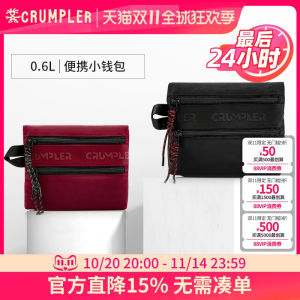 Crumpler Cute Japanese Style Portable Mini Wallet Lightweight Waterproof Oxford Cloth Storage Bag Small Fabric Pouch for Men and Women