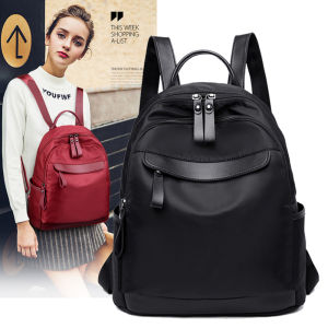 MANROU | Korean Style Fashionable Versatile Oxford Fabric & Canvas Womens Backpack