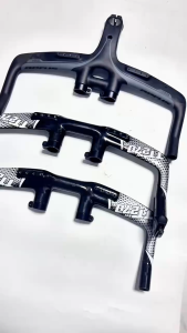 Ghi đông TT ghi đông tính giờ TT270 chất carbon dành cho xe đạp (KHÔNG CÓ 2 THANH DÀI CHO TAY NGHỈ)