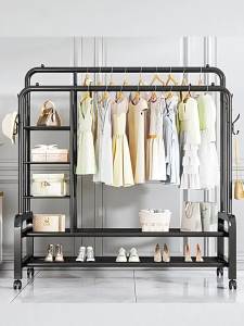 Foldable Indoor Clothes Rack