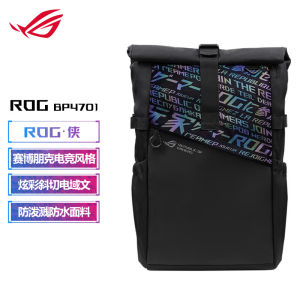 ROG Player Nation BP4701 Waterproof Backpack Double Shoulder Bag Fits 15.6/17.3/18 Inch Computer Bag Simple Style Notebook Accessories
