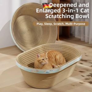 Scratch-Resistant Durable No-Shedding Cat Scratcher And Bed