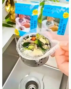 ถุงตาข่ายกรองเศษขยะ สำเร็จสำหรับอ่างล้างจาน กรองเศษอาหาร 100 ชิ้น