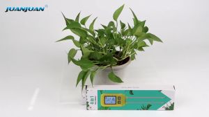 เครื่องทดสอบดินจอ LCD เครื่องวิเคราะห์อุณหภูมิ NPK ของดิน 4 ใน 1 เครื่องตรวจจับ NPK ของดิน เครื่องทดสอบความอุดมสมบูรณ์ของดินสำหรับสวนและฟาร์ม