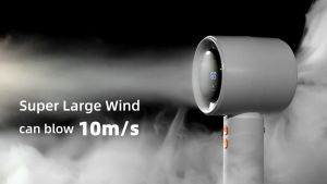 Kipas Angin Genggam Berkecepatan Tinggi Turbo Portabel Portable Turbo High-speed Handheld Fan 13000 rpm Motor Brushless Angin Super Kuat Tipe-C Pengisian Cepat Pengering Rambut Udara Dingin Mini Artefak Pendingin