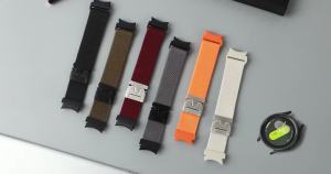 APband | Strap For Samsung Galaxy Watch 6 classic/4/5 Pro/7/FE 44mm 40mm Parachute Elastic Nylon Wrist Bracelet Correa Galaxy Watch7 Band