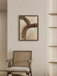 New Chinese Style Decorative Artwork 3D Wall Painting for Living Room Sofa Background High End Atmosphere Entrance Hotel Room Sample