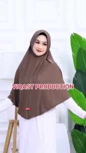 Hijab Instan Sport Bergo Hamidah Dewasa Ukuran XL Jersey Premium By Viqast / Khimar Bergo Pet Antem