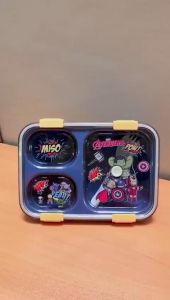 Montana Lunch Box Custom / Tempat Makan RIJECT dibagian cetakan (SUDAH TERCETAK NAMA DAN GAMBAR) KONDISI Lunch Box 100% BAGUS DIKIRIM RANDOM TIDAK BISA REQUEST