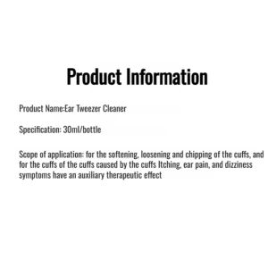 New✨Earwax cleaner Healthy ear canal cleaning Soften earwax Ear drops Ear wash Itchy ears