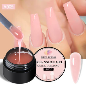 8ml Nude Pink White Quick Extension Gel Nail Polish Vernis Semi Permanent UV Construction Gel For Nail Extensions Nail Supplies