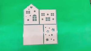 DIY House Silicone Molds Can Be Used To Make Home Decorations Resin Plaster Heart-Shaped Candlesticks And Handmade Art Pieces.