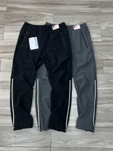 Mens Outdoor Casual Pants Reflective Wear-Resistant Sporty Soft Shell Long Trousers Single Direction Moisture Wicking Scratch Proof