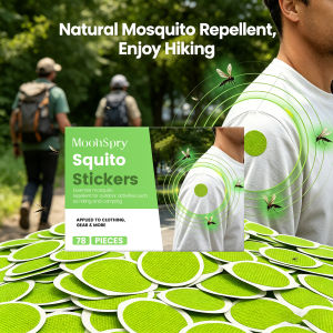Mosquito Repellent Sticker Gentle Mosquito Defense Long-Lasting Outdoor Protection Natural Essential Oil Insect Repellent Patche