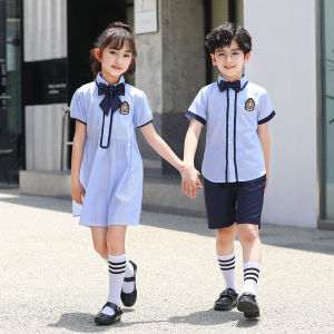 ชุดอนุบาลอนุบาลชุดนักเรียนชุดเรียนฤดูกาลรับปริญญาชุดการแสดงขับร้องสำหรับเด็กท่องสไตล์วิทยาลัยอังกฤษ